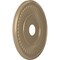 Ekena Millwork Berkshire PVC Medallion (Canopies up to 8 3/8"), 19"OD x 3 1/2"ID x 1"P, Metallic Champagne Mist CMP19BEECE - alternate 2